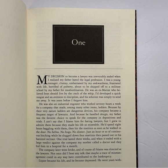 The Rainmaker by John Grisham | Fiction, Thriller | Hardcover Book - Picture 6 of 6